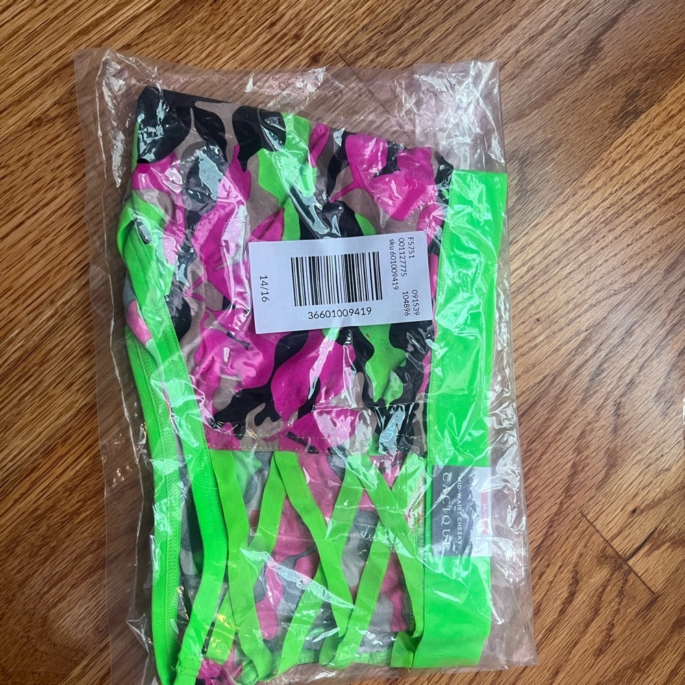Neon Camo panties NEW WITH TAGS